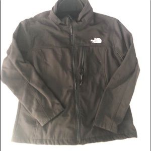 The North Face weather resistance!